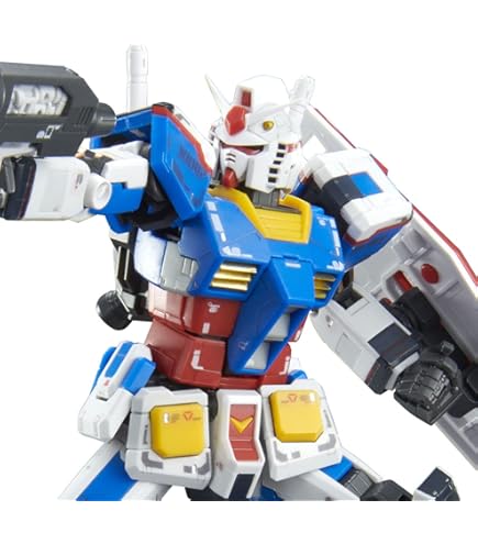 Amazon.com: RG RX-78-2 Gundam & UCHG Char's Zaku II Head P-Bandai